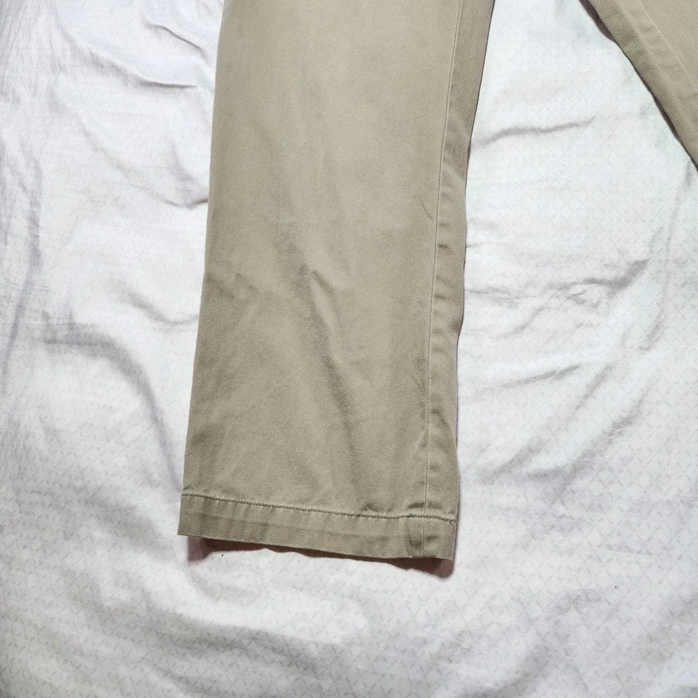 Polo Ralph Lauren Mens Khaki Chino's Pants Cotton Relaxed Fit 36x30
